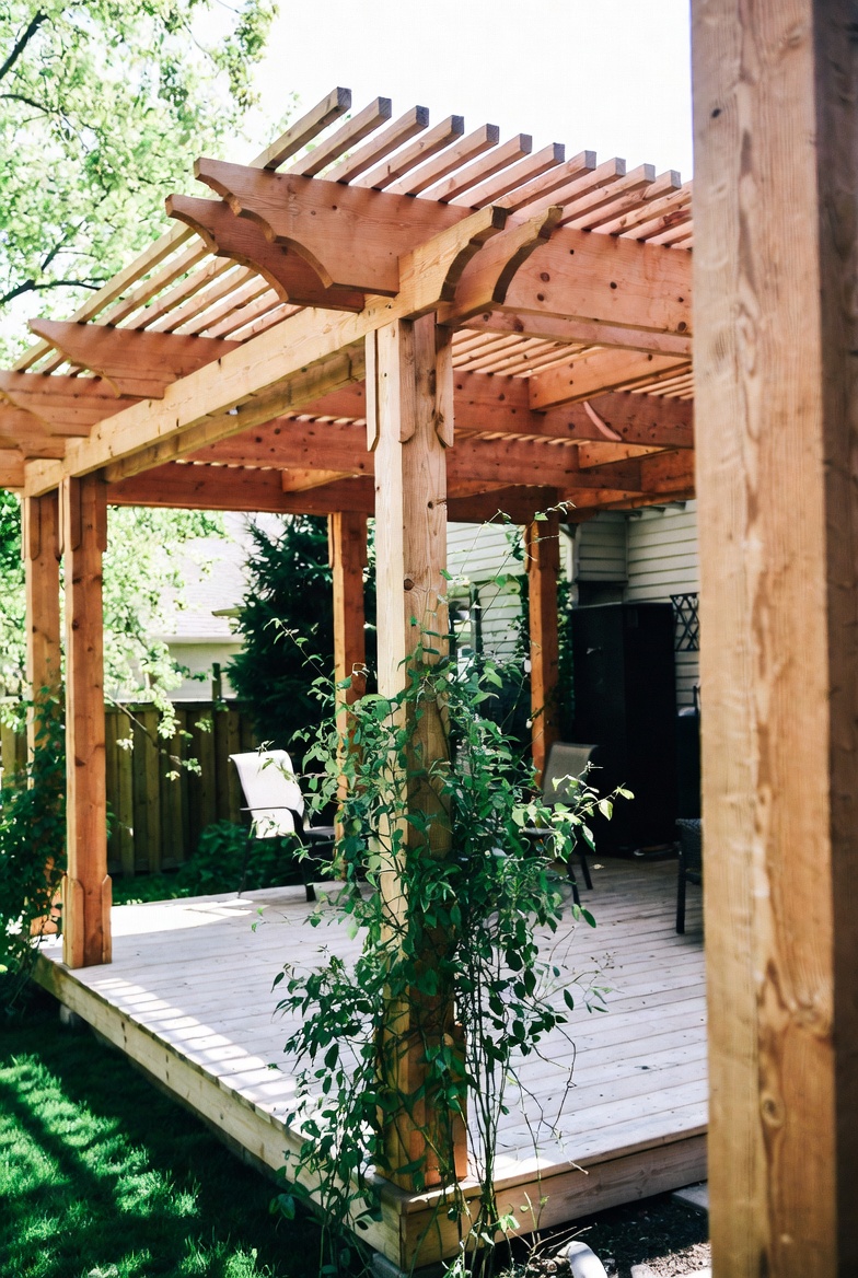 Custom Wooden Pergola