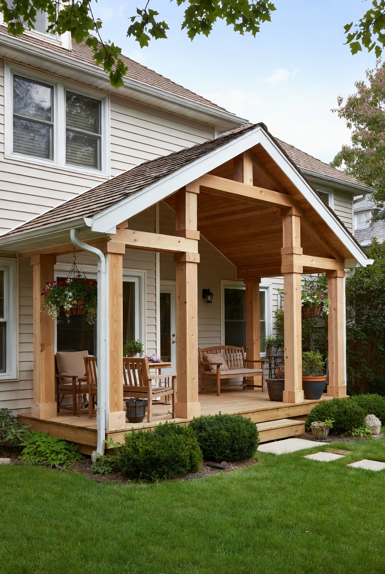Covered Front Porch
