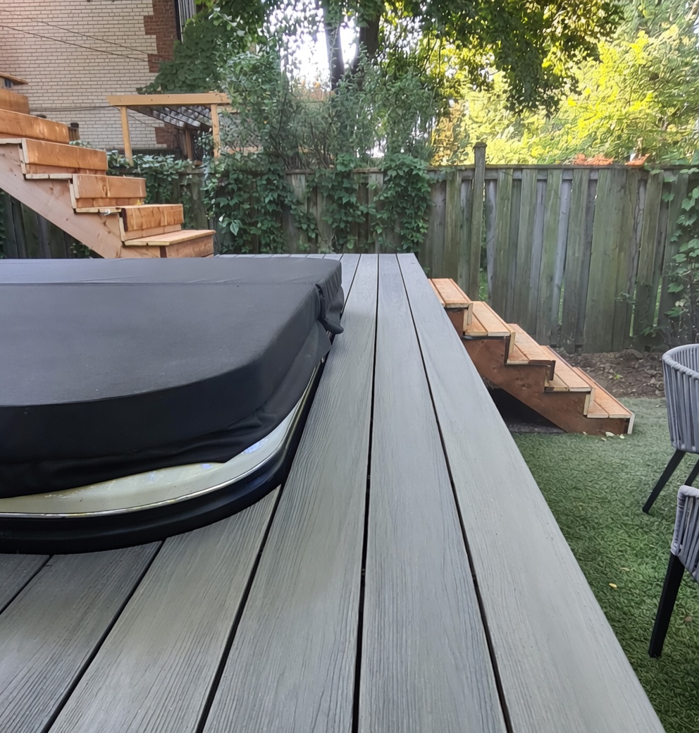 Raised Deck with Stairs